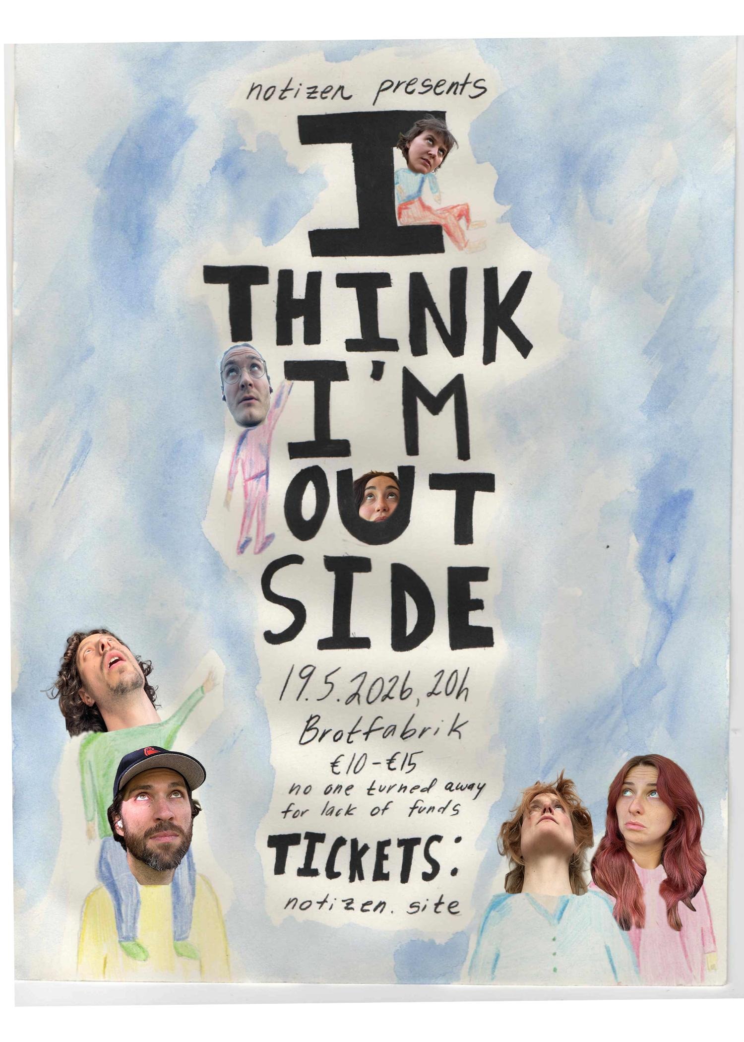 I Think I'm Outside poster